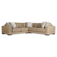 Bernhardt Lars Leather 3-Piece Sectional