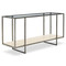 Bernhardt Harlow Metal Console Table