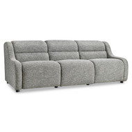 Bernhardt Gio Fabric Power Motion Sofa