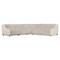 Bernhardt Gio Fabric 5 Piece Power Motion Sectional