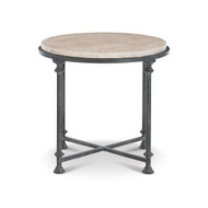 Bernhardt Galesbury Round Metal End Table