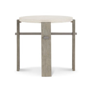 Bernhardt Foundations Round Side Table with Four Legs