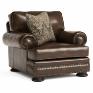 Bernhardt Foster Leather Chair