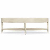 Bernhardt East Hampton Oval Cocktail Table