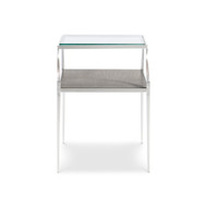 Bernhardt Cornelia Glass Side Table