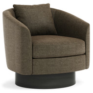 Bernhardt Camino Swivel Chair - Base in Dusk Finish