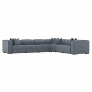Bernhardt Bliss Fabric 6 piece Power Motion Sectional