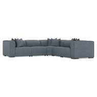 Bernhardt Bliss Fabric 5-Piece Power Motion Sectional