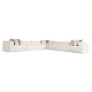 Bernhardt Bliss Fabric 160" Sectional