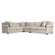 Bernhardt Barnes 4-Piece Fabric Sectional