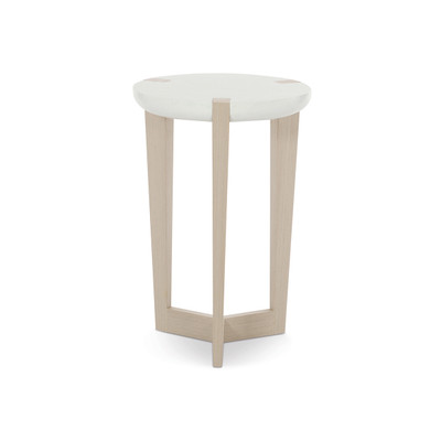 Bernhardt Axiom Round 3-Legged Chairside Table