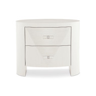 Bernhardt Axiom Oval Nightstand