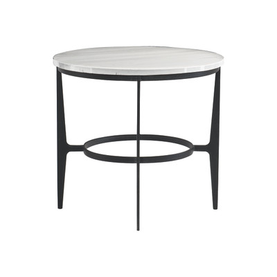 Bernhardt Avondale Round Metal End Table