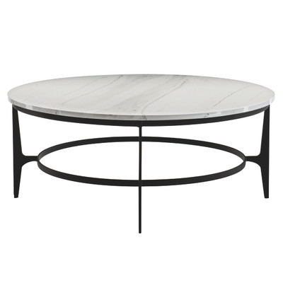 Bernhardt Avondale Round Metal Cocktail Table