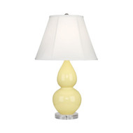 Small Double Gourd Table Lamp - Butter