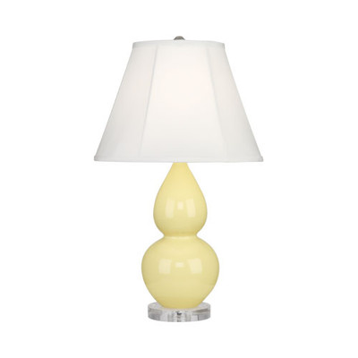 Small Double Gourd Table Lamp - Butter