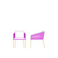 Bernhardt Amalfi Outdoor Arm Chair - Bare Frame