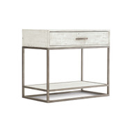 Bernhardt Alvar Nightstand in Brushed White