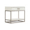 Bernhardt Alvar Nightstand in Brushed White