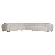 Bernhardt Aldo Fabric Power Motion Sectional