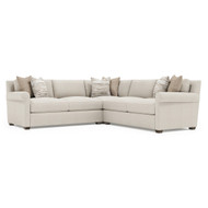 Bernhardt 3 Piece Barnes Fabric Sectional