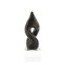 John Richard Abstract Twist Sculpture on Crystal