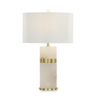 John Richard Alabaster Tower Table Lamp
