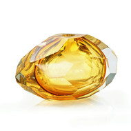 John Richard Amber Crystal Sculpture