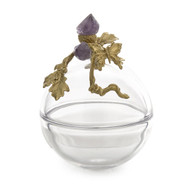 John Richard Amethyst Sprig Cloche - Medium