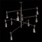 John Richard Barcelona Ten-Light Chandelier
