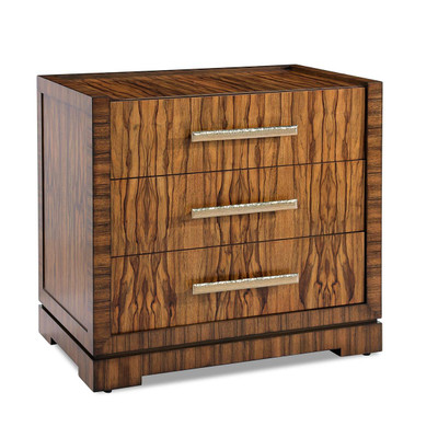 John Richard Borneo Three-Drawer Nightstand