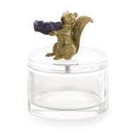 John Richard Brass Squirrel Jar II