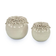 John Richard Brigid Vases - Set of 2 White