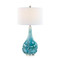 John Richard Bubbling Blue Table Lamp
