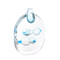 John Richard Bubbling Glass Vase - Small