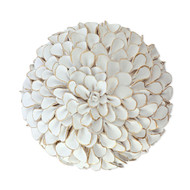 John Richard Button Flower Wall Art - White II