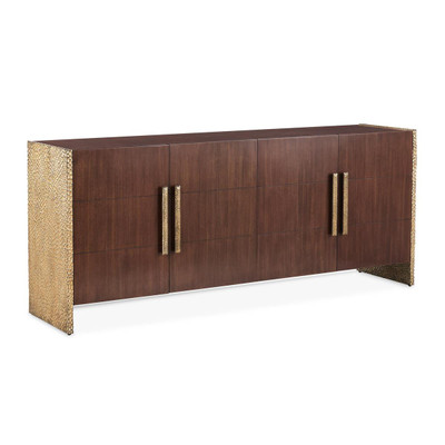 John Richard Cameroon Four-Door Credenza