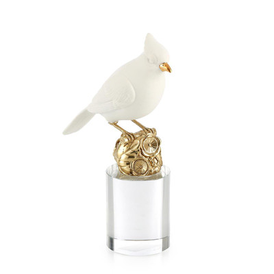 John Richard Cardinal Sculpture on Crystal - Small
