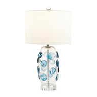 John Richard Cerulean Spots Table Lamp