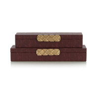 John Richard Chateau Boxes - Set of 2