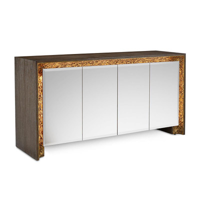 John Richard Coloma Four-Door Lighted Credenza