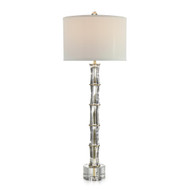 John Richard Crystal Bamboo Table Lamp