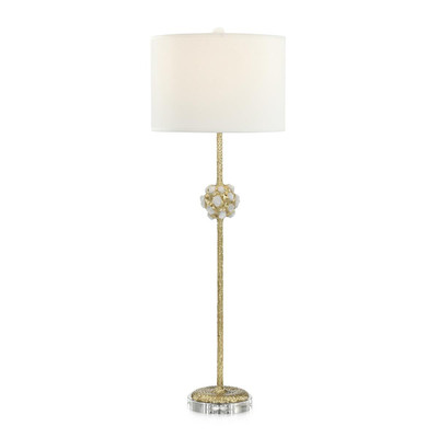 John Richard Crystal Cluster Buffet Lamp
