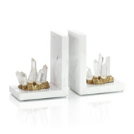 John Richard Crystalline Bookends - Set of 2