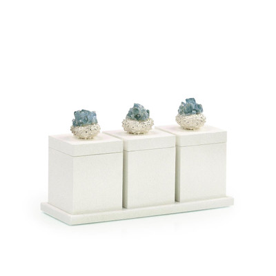 John Richard Crystalline Trio Boxes