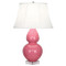 Double Gourd Table Lamp - Schiaparelli Pink