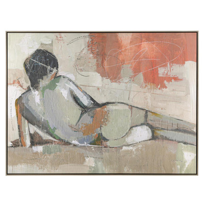 John Richard Donna Weathers' Nude in Coral - Small