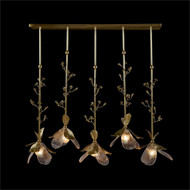 John Richard Dryad Five-Light Horizontal Chandelier