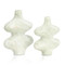 John Richard Echoed Marble Vases - Set of 2