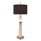 John Richard Faceted Crystal in Stand Buffet Lamp